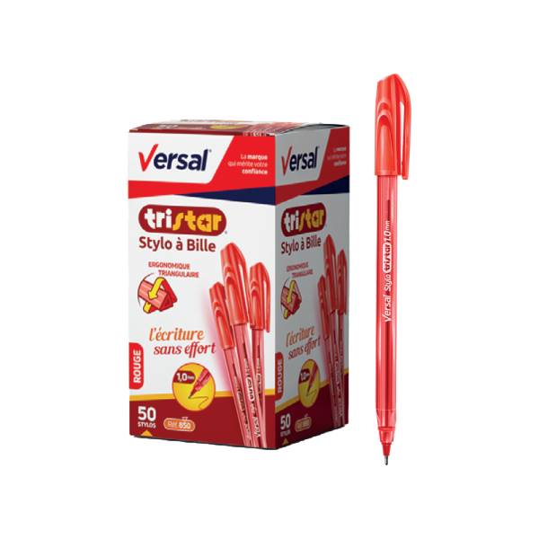 stylo-versal-tristar-rouge-vr852-sr