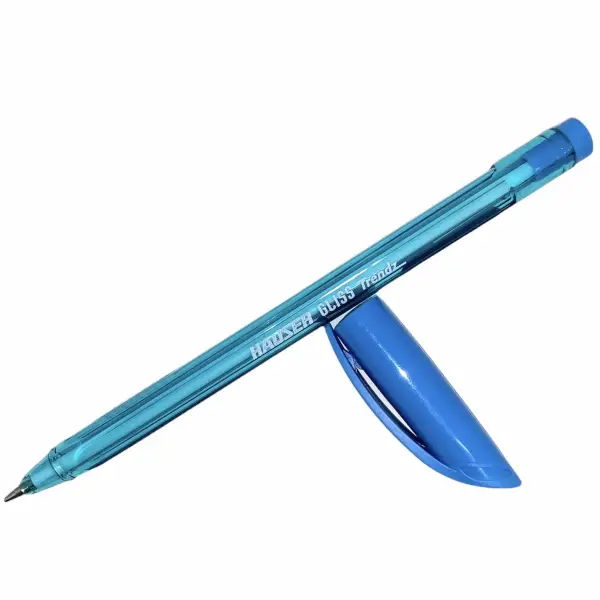 stylo-a-bille-hauser-gliss-1mm-bleu