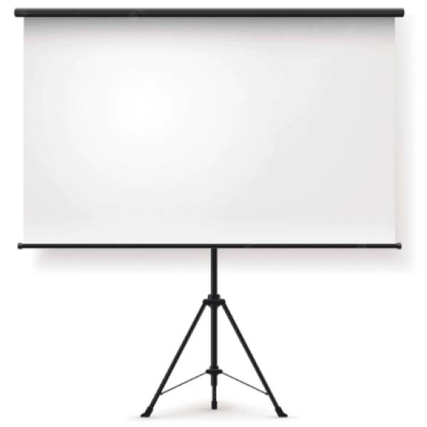 ECRAN DE PROJECTION  1.5MX1.5M sur trepied